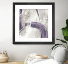 Black Ink I Lavender Version by Pi Studio on GIANT ART - fuchsia mixed media