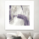 Black Ink I Lavender Version by Pi Studio on GIANT ART - fuchsia mixed media