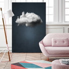 WAITING MAGRITTE by Paolo Bordegoni on GIANT ART - blue digital painting