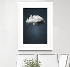 WAITING MAGRITTE by Paolo Bordegoni on GIANT ART - blue digital painting