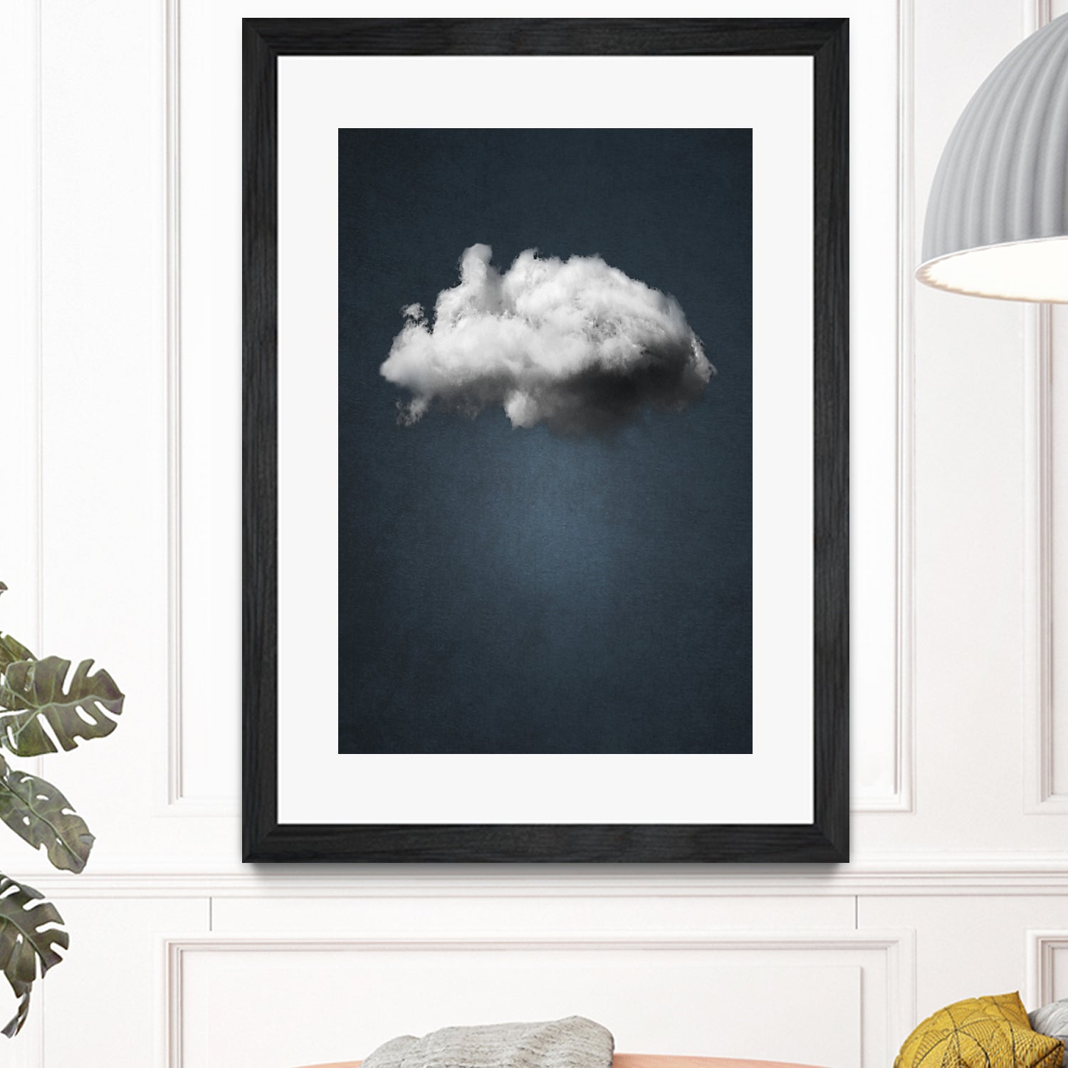 WAITING MAGRITTE by Paolo Bordegoni on GIANT ART - blue digital painting