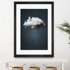 WAITING MAGRITTE by Paolo Bordegoni on GIANT ART - blue digital painting