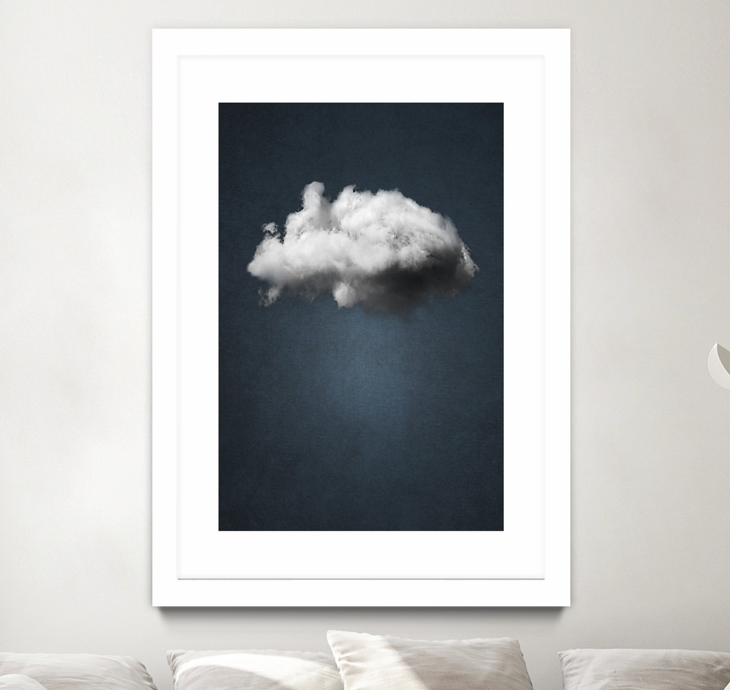 WAITING MAGRITTE by Paolo Bordegoni on GIANT ART - blue digital painting