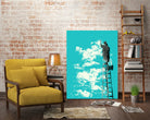 Optimist by matheus lopes on GIANT ART - blue digital drawing