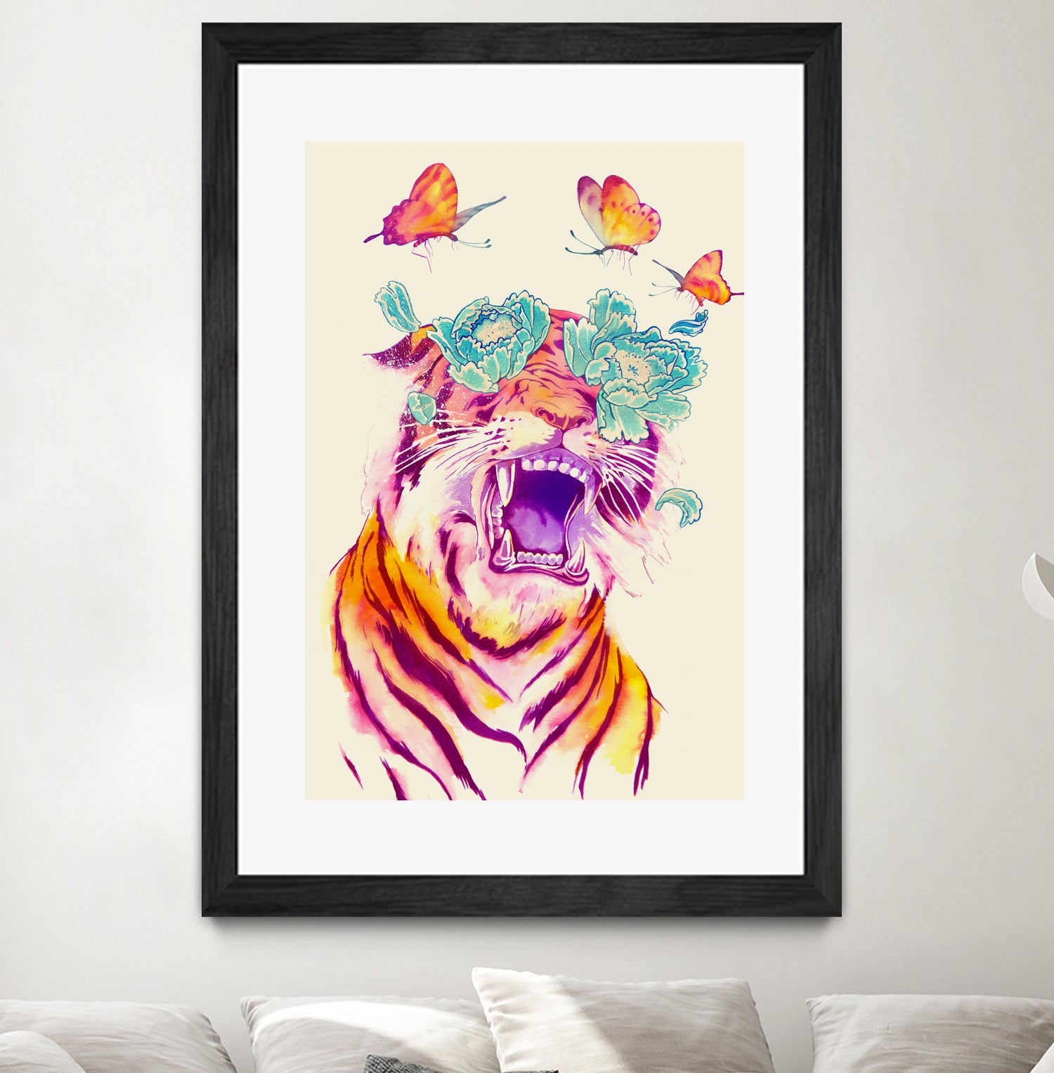 Tropicalia by matheus lopes on GIANT ART - pink digital painting