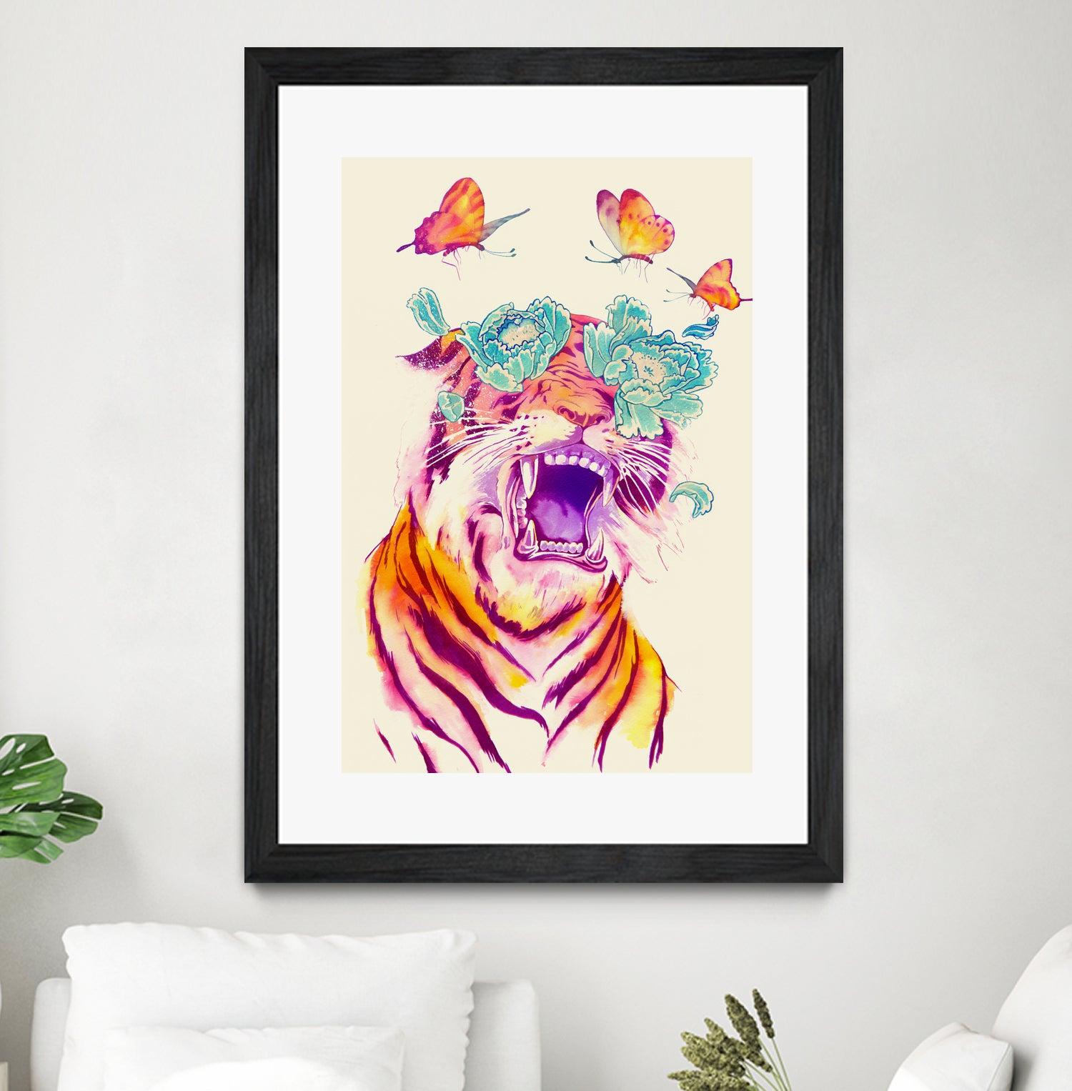 Tropicalia by matheus lopes on GIANT ART - pink digital painting