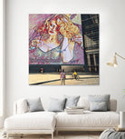 This Year Buy Her Diamonds by charles sinklier on GIANT ART - fuchsia digital painting