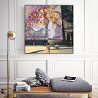 This Year Buy Her Diamonds by charles sinklier on GIANT ART - fuchsia digital painting