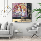 This Year Buy Her Diamonds by charles sinklier on GIANT ART - fuchsia digital painting