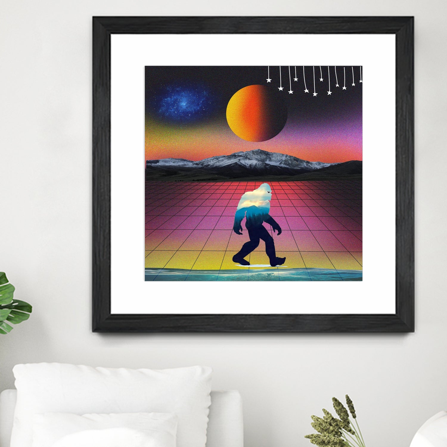 Bigfoot by Lori Andrews on GIANT ART - white photo illustration