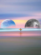 Surfer's Paradise by Lori Andrews on GIANT ART - white photo manipulation