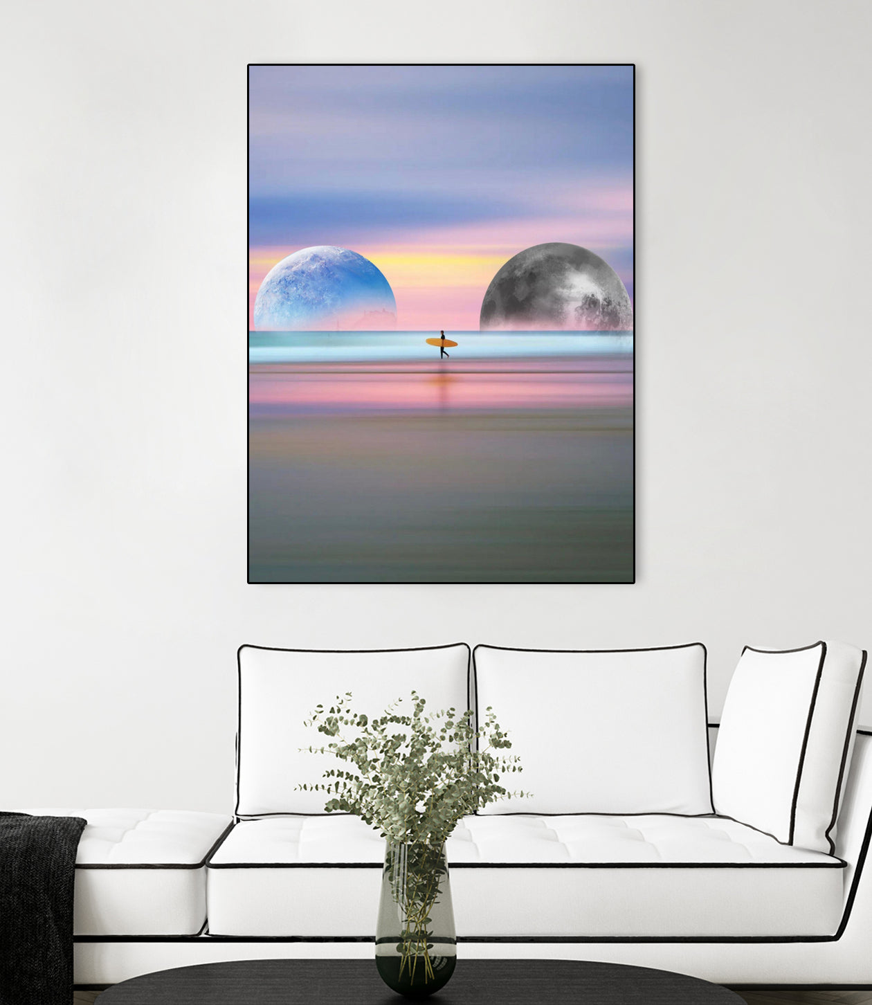 Surfer's Paradise by Lori Andrews on GIANT ART - white photo manipulation