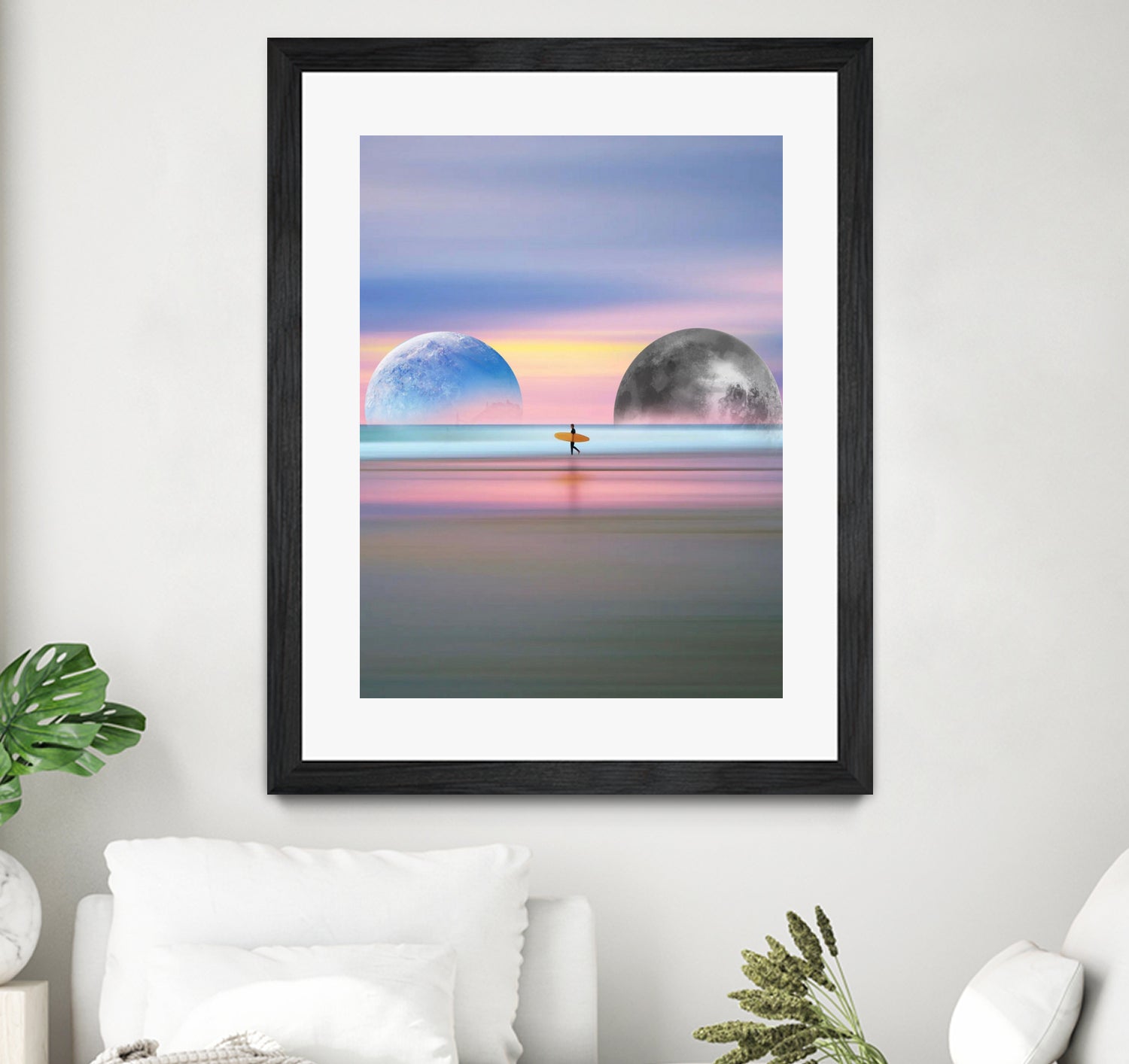 Surfer's Paradise by Lori Andrews on GIANT ART - white photo manipulation