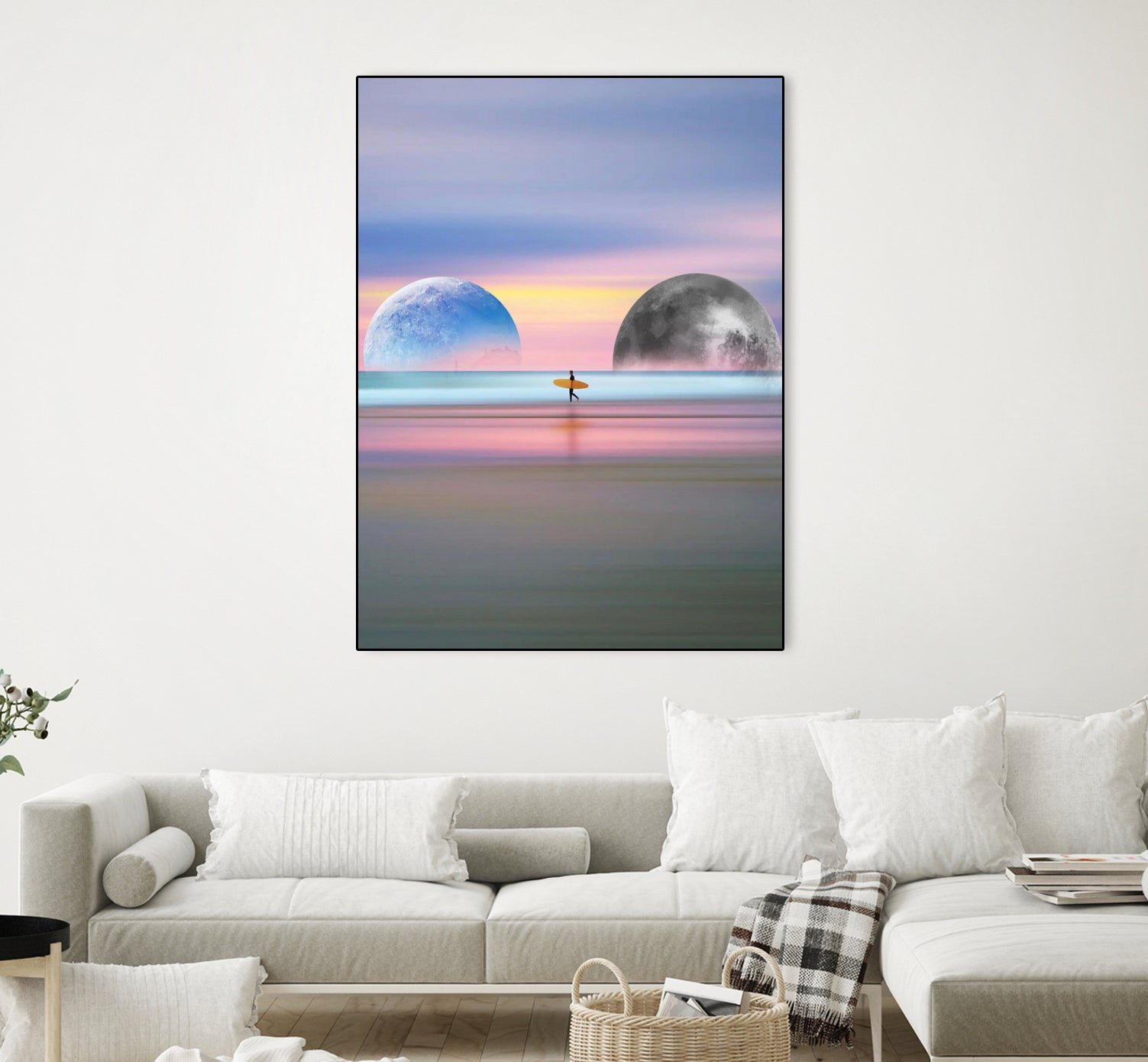 Surfer's Paradise by Lori Andrews on GIANT ART - white photo manipulation