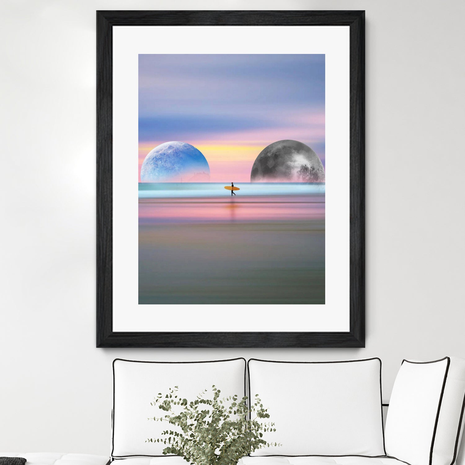 Surfer's Paradise by Lori Andrews on GIANT ART - white photo manipulation