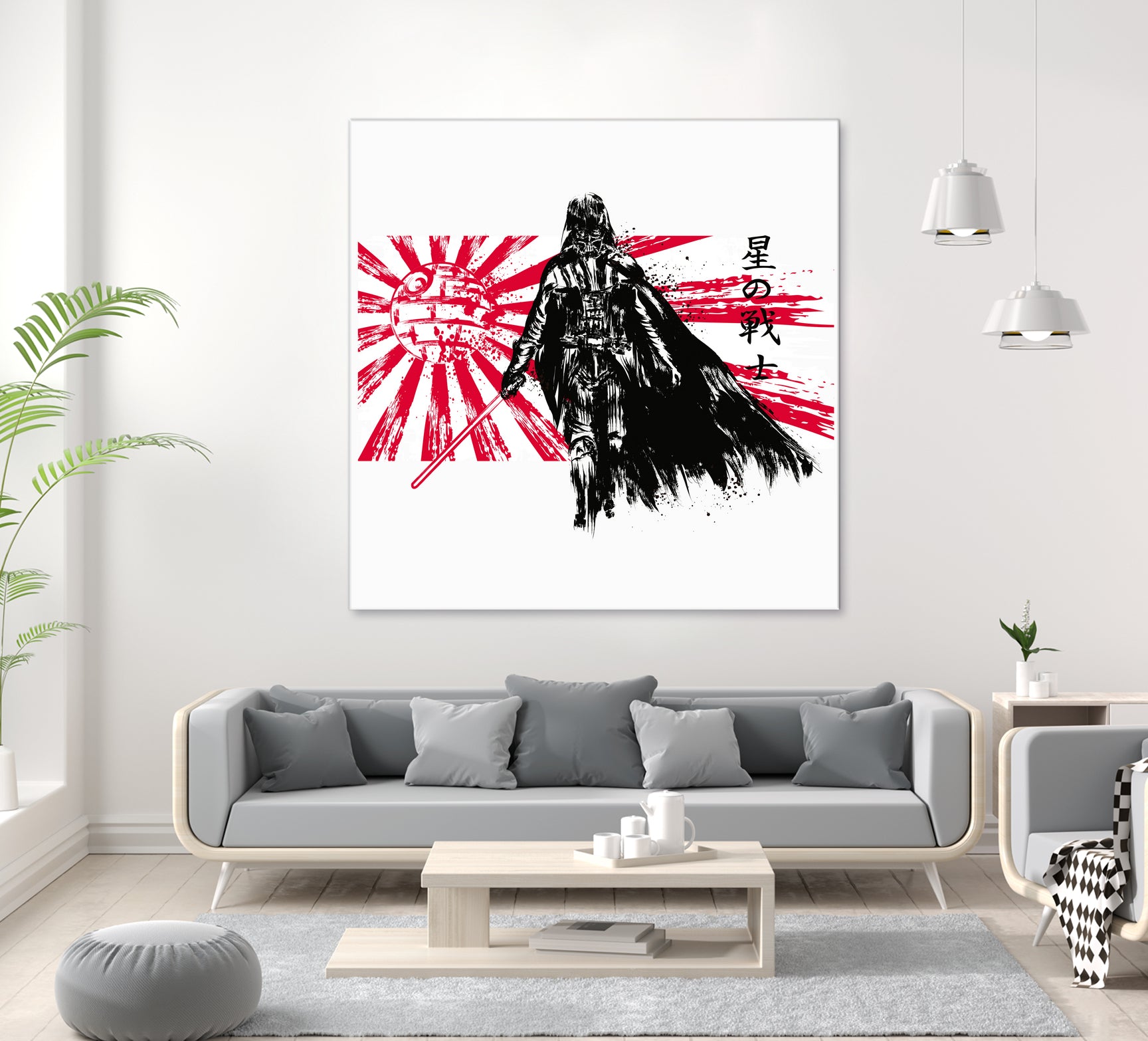 The Star Warrior V2 by Antonio Camarena on GIANT ART - white digital painting