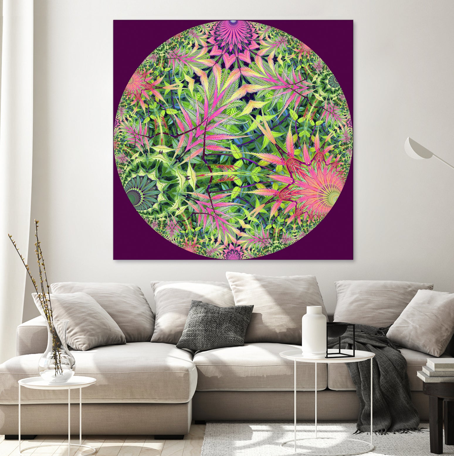 Hyperbolic Jungle by Digital Crafts on GIANT ART - green digital painting