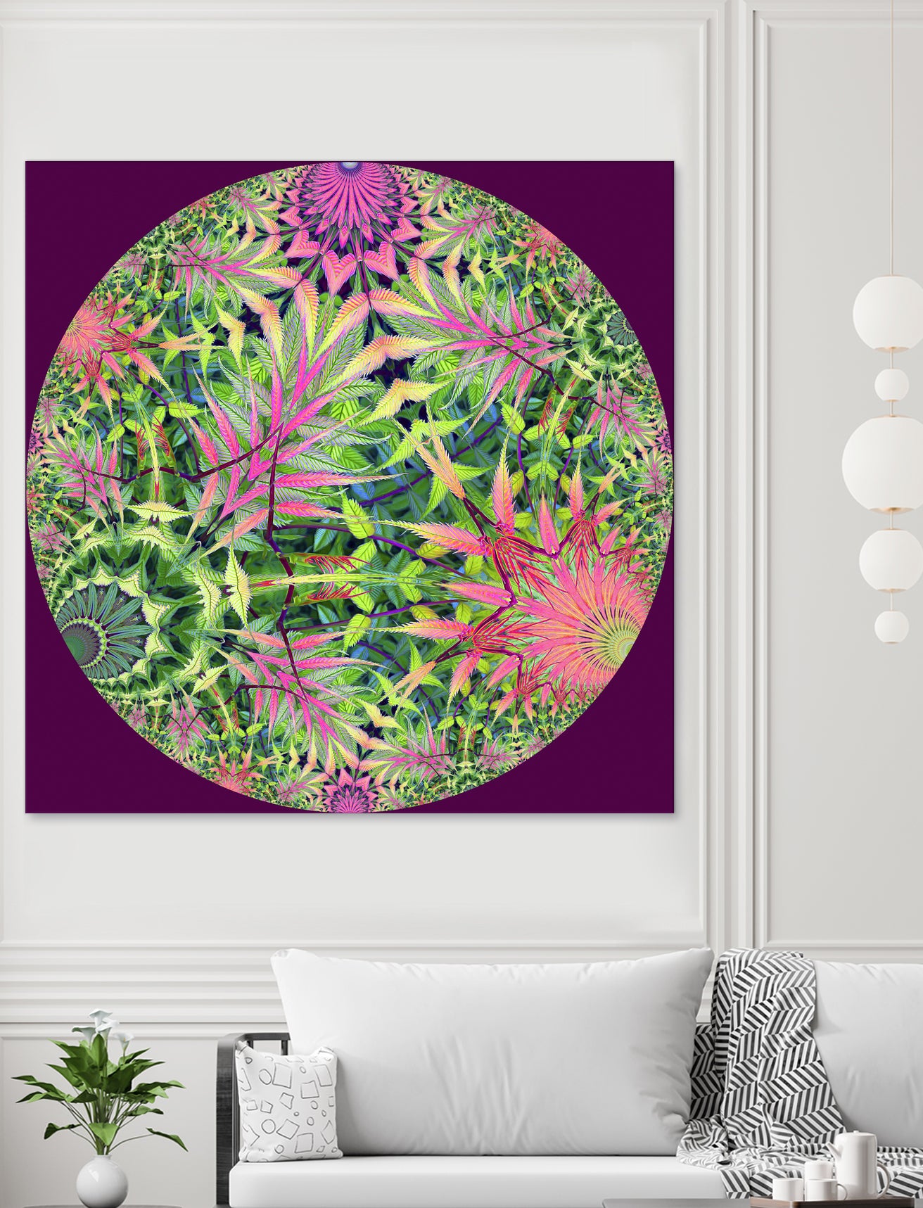 Hyperbolic Jungle by Digital Crafts on GIANT ART - green digital painting