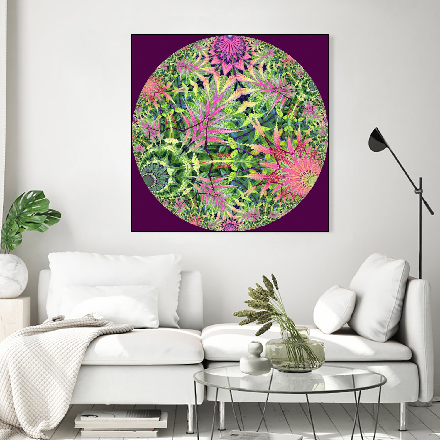 Hyperbolic Jungle by Digital Crafts on GIANT ART - green digital painting