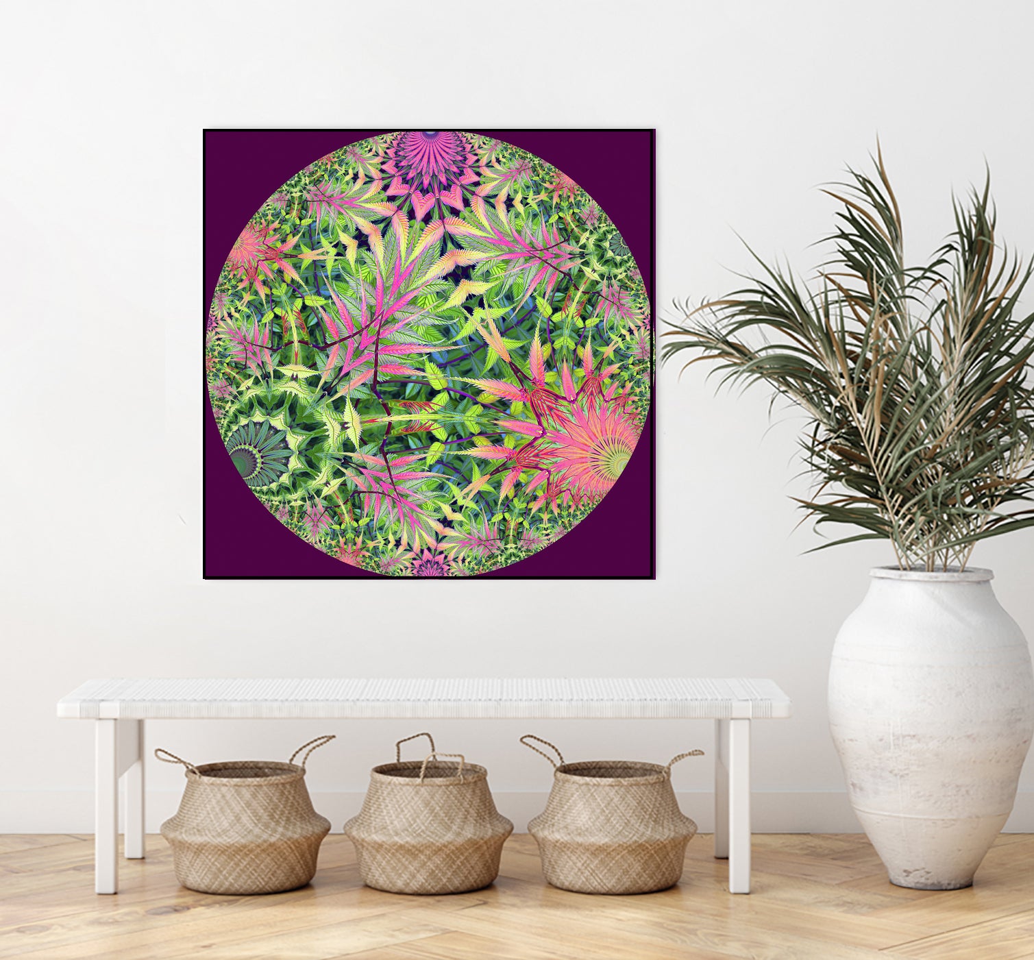 Hyperbolic Jungle by Digital Crafts on GIANT ART - green digital painting