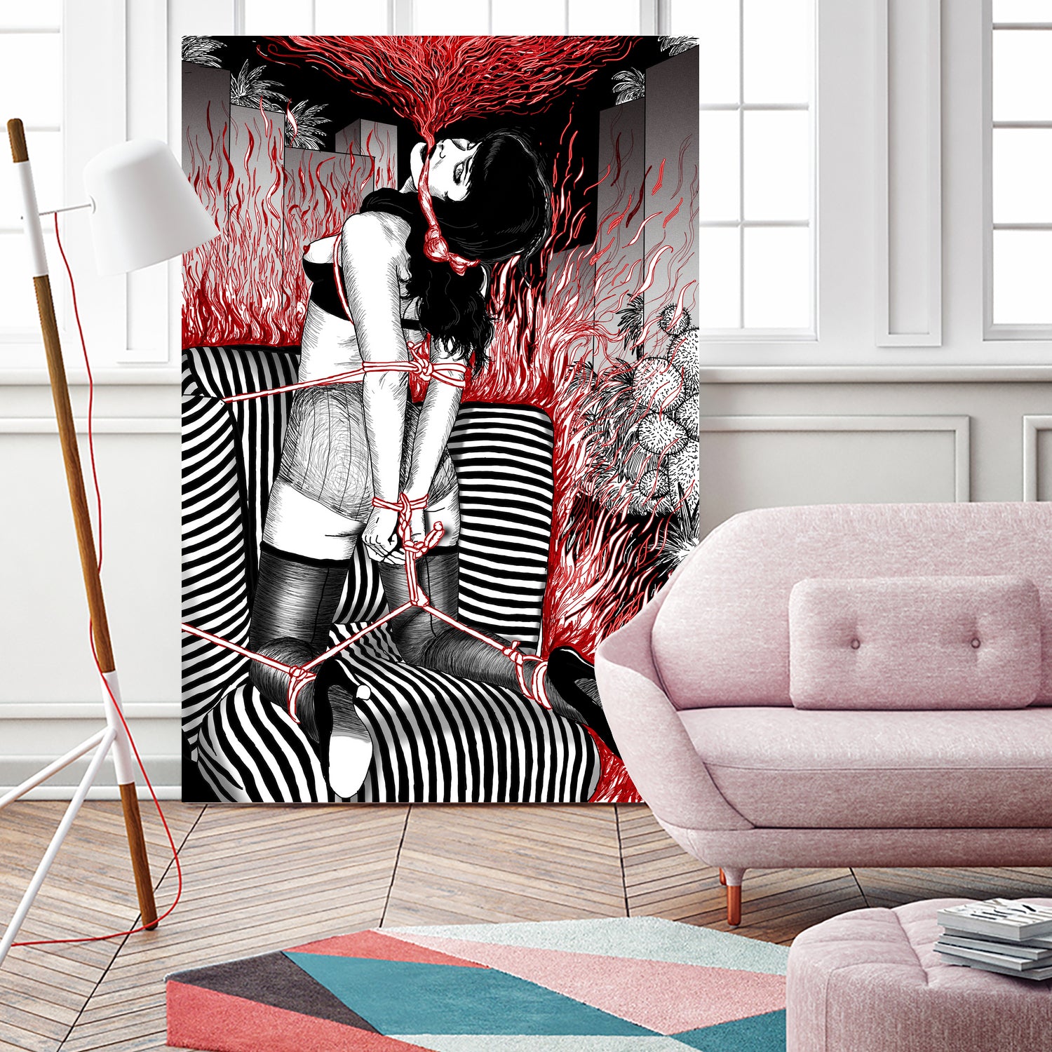 My Own Private Alcatraz by Petra Brnardic on GIANT ART - white digital painting