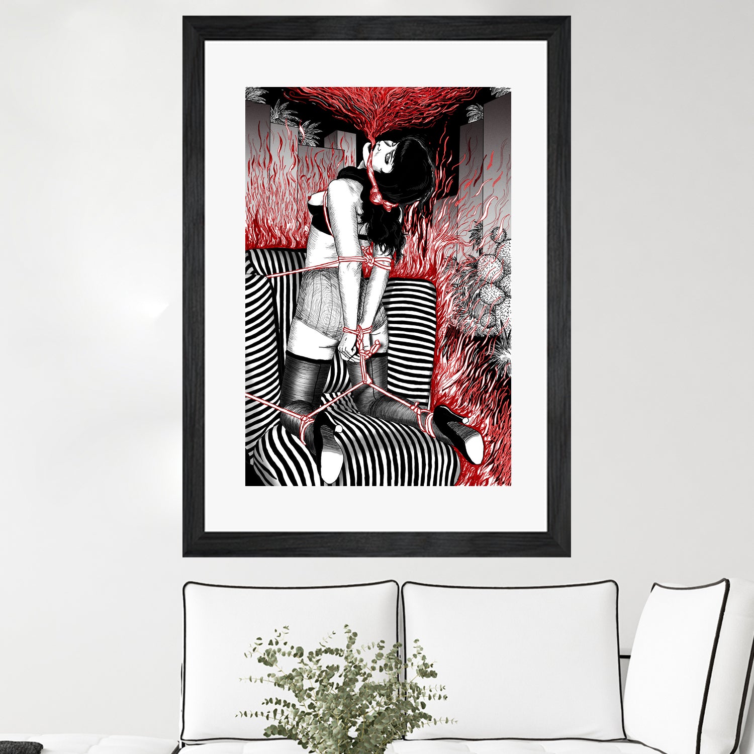 My Own Private Alcatraz by Petra Brnardic on GIANT ART - white digital painting