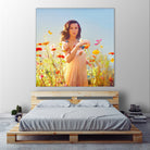 Katy Perry in the Garden by francis mosciski on GIANT ART - white digital painting