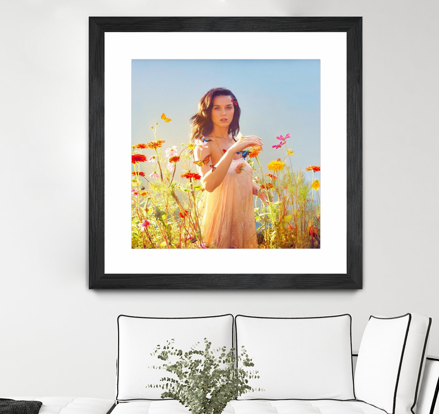 Katy Perry in the Garden by francis mosciski on GIANT ART - white digital painting