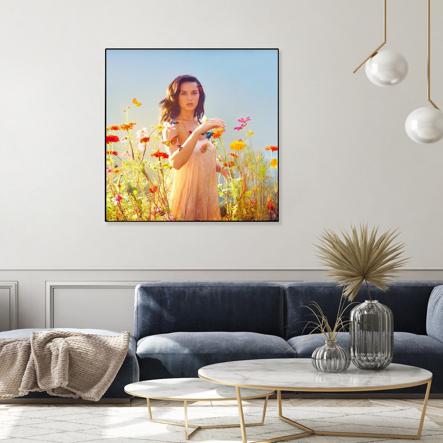 Katy Perry in the Garden by francis mosciski on GIANT ART - white digital painting