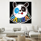 Funny Panda by Desi Setyoningrum on GIANT ART - white cartooning