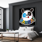 Funny Panda by Desi Setyoningrum on GIANT ART - white cartooning