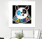 Funny Panda by Desi Setyoningrum on GIANT ART - white cartooning