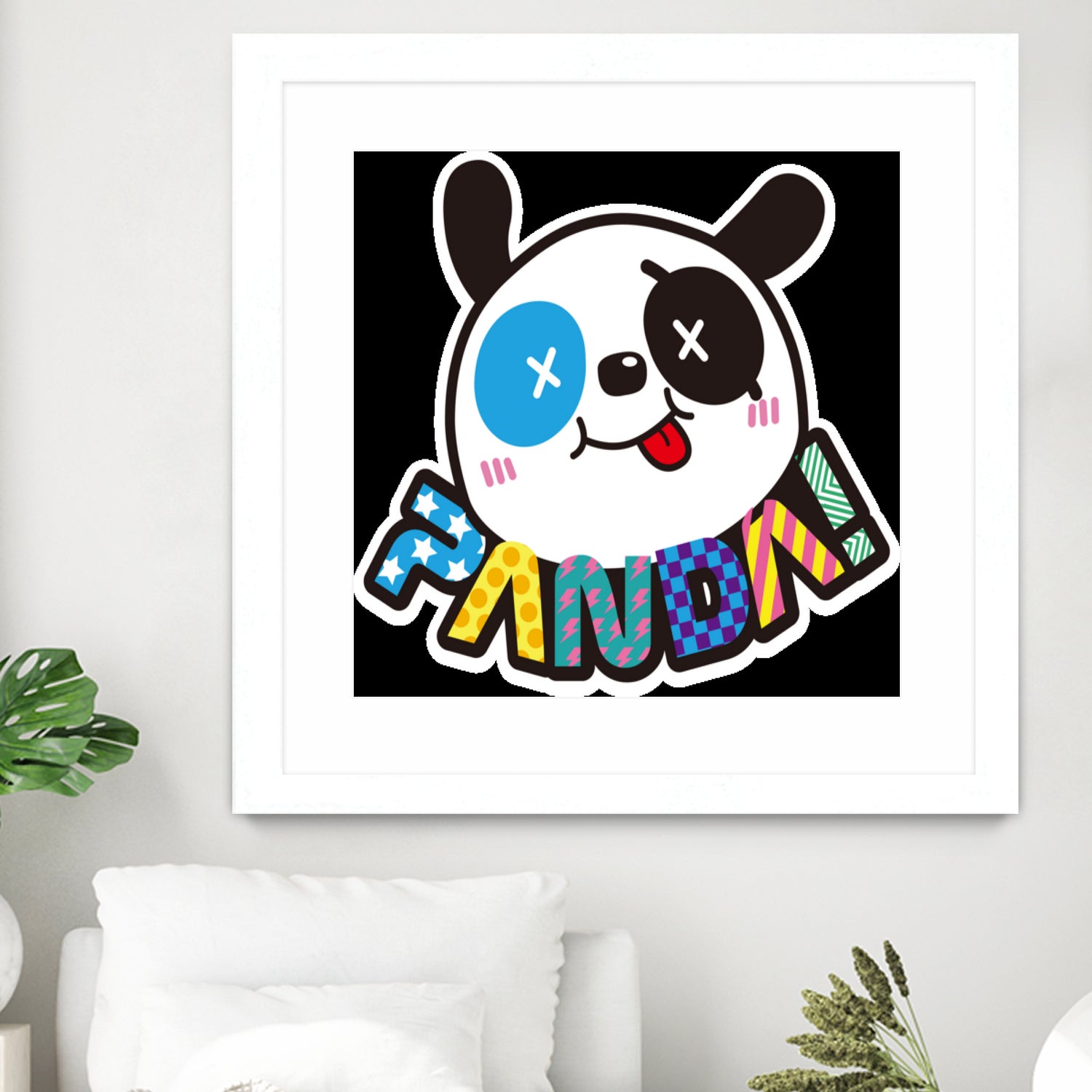 Funny Panda by Desi Setyoningrum on GIANT ART - white cartooning