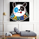 Funny Panda by Desi Setyoningrum on GIANT ART - white cartooning