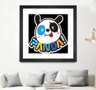 Funny Panda by Desi Setyoningrum on GIANT ART - white cartooning