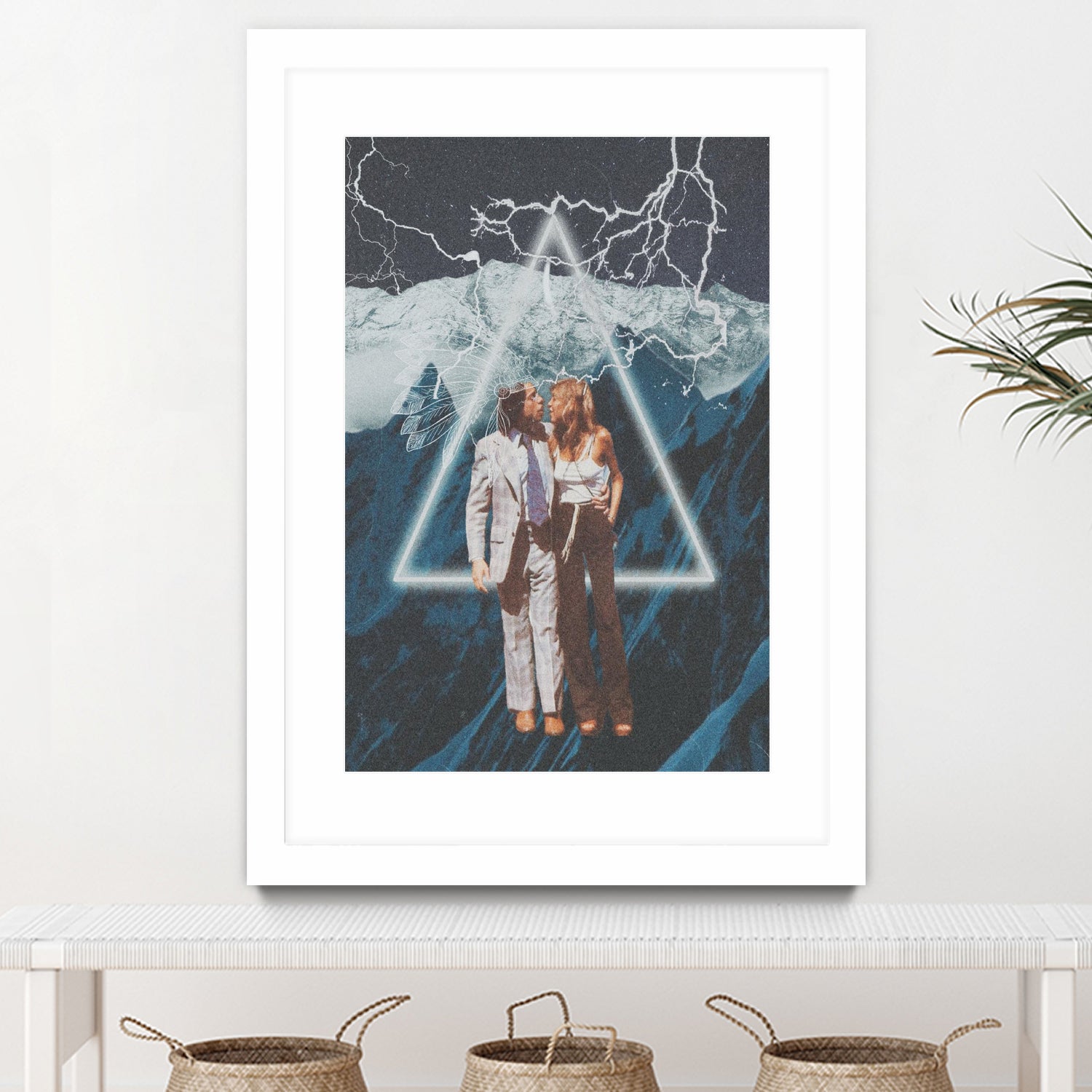 Couple by Lori Andrews on GIANT ART - white photo illustration