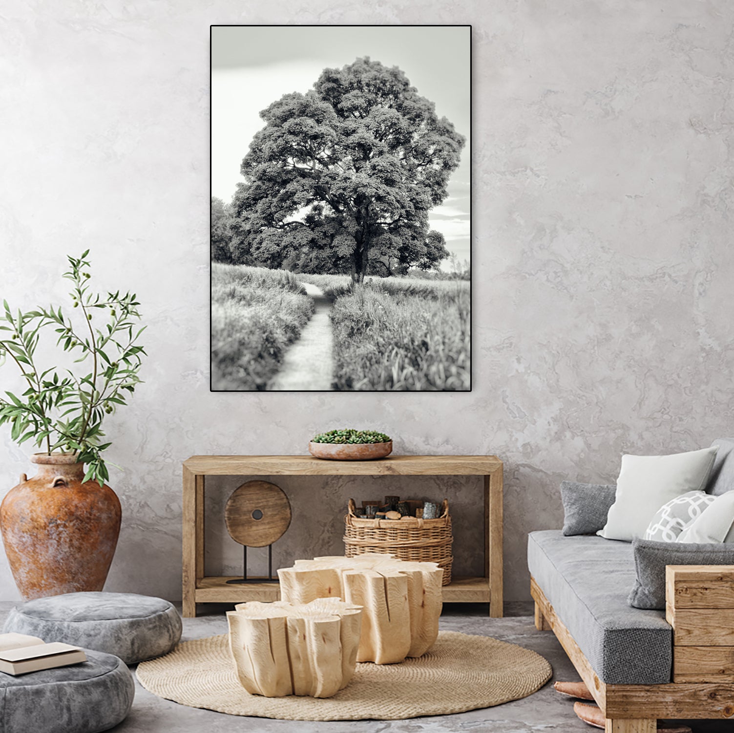 El Árbol by Adrian Daine on GIANT ART - white photo illustration