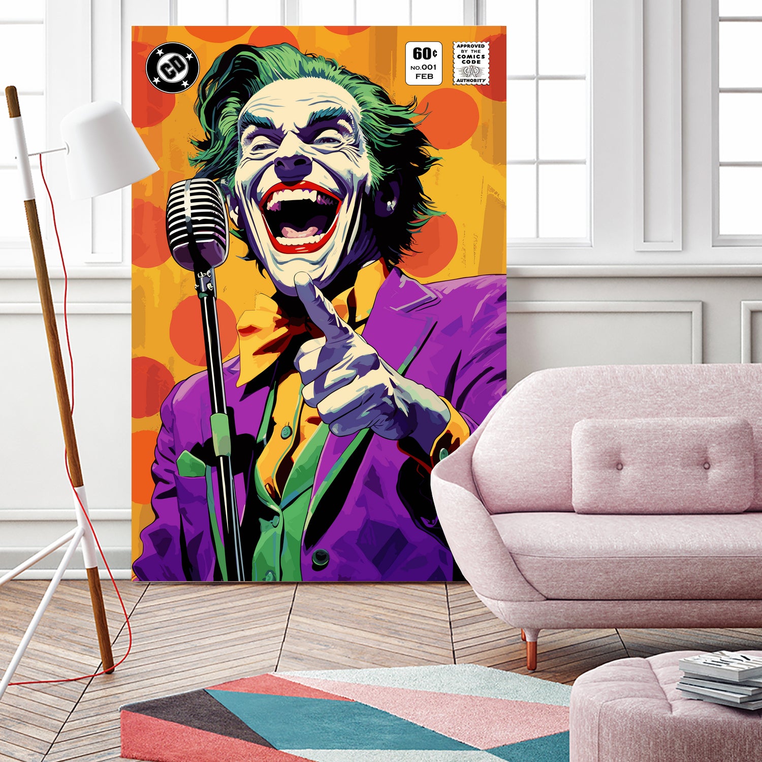 The Killing Joke by Ramon Souza on GIANT ART - yellow vector illustration