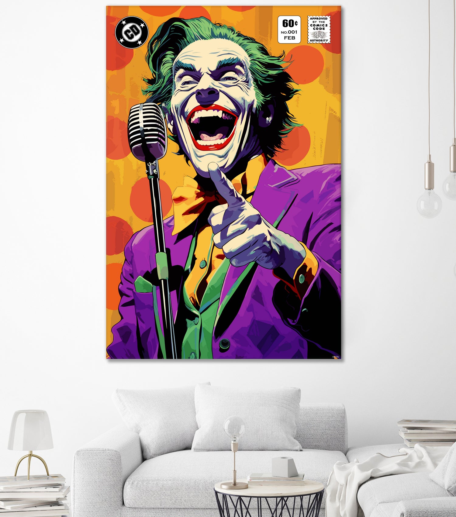 The Killing Joke by Ramon Souza on GIANT ART - yellow vector illustration