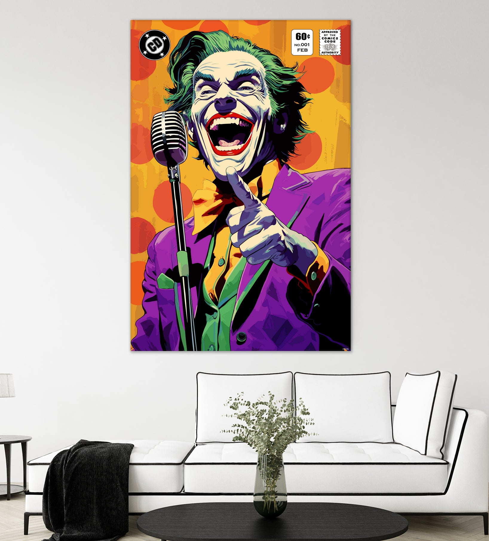 The Killing Joke by Ramon Souza on GIANT ART - yellow vector illustration