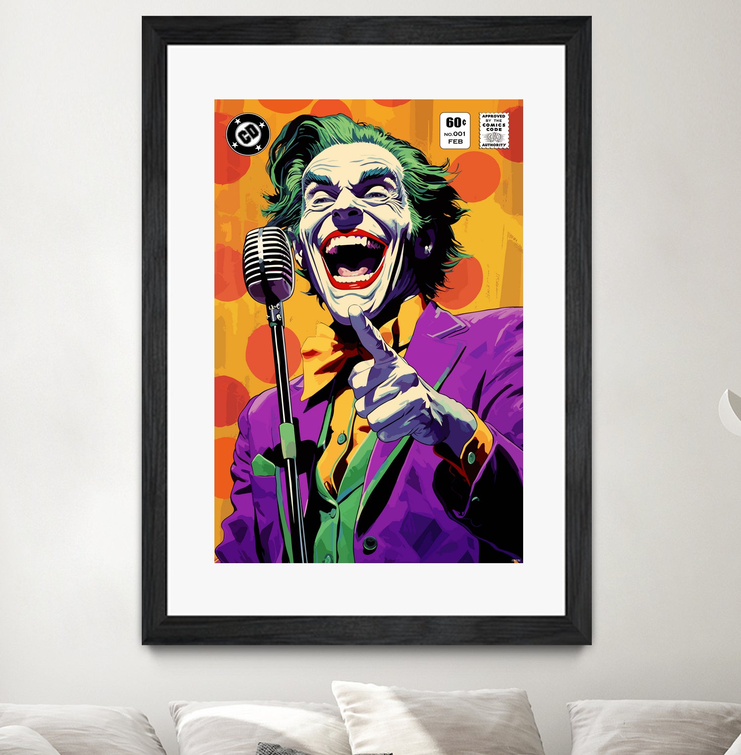 The Killing Joke by Ramon Souza on GIANT ART - yellow vector illustration