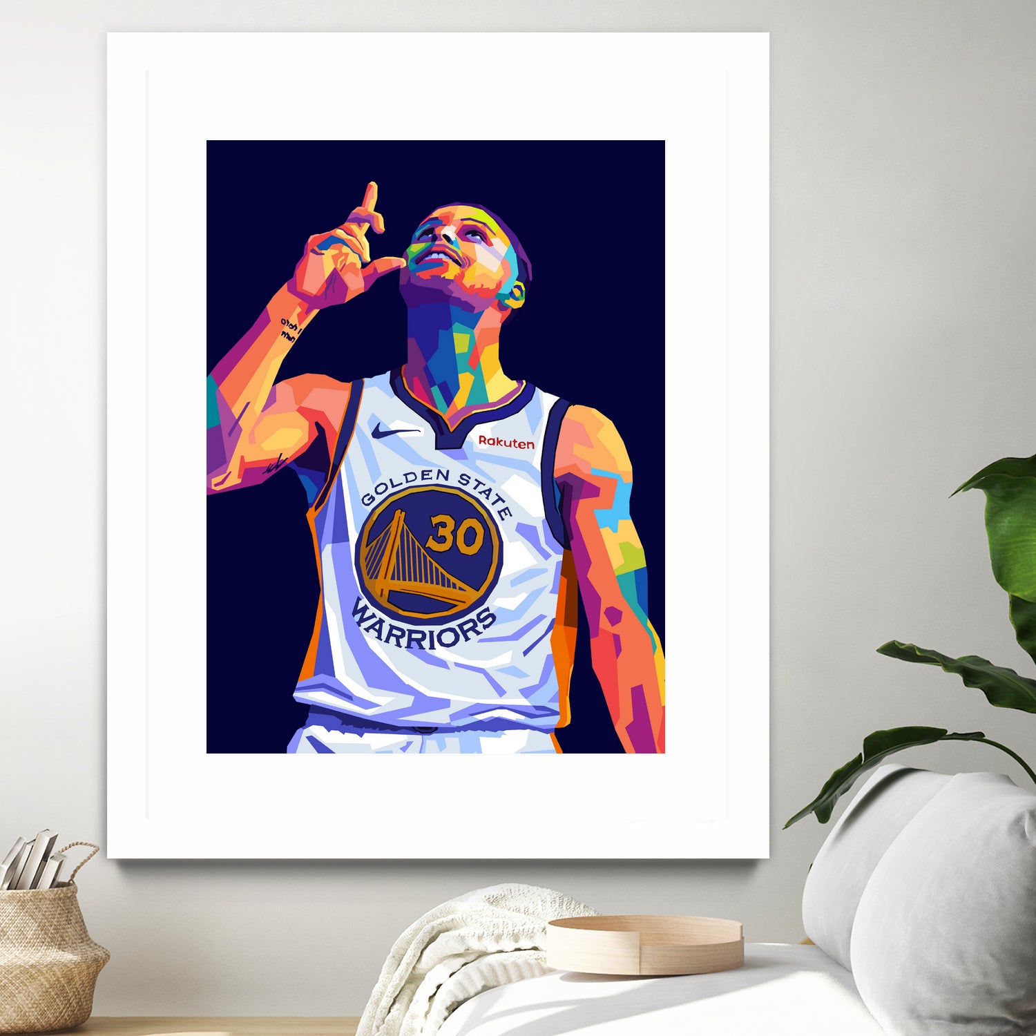 Stephen Curry Pop Art by Noval Purnama on GIANT ART - black digital drawing