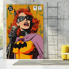 BatSong by Ramon Souza on GIANT ART - yellow vector illustration