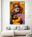 BatSong by Ramon Souza on GIANT ART - yellow vector illustration