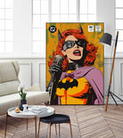 BatSong by Ramon Souza on GIANT ART - yellow vector illustration