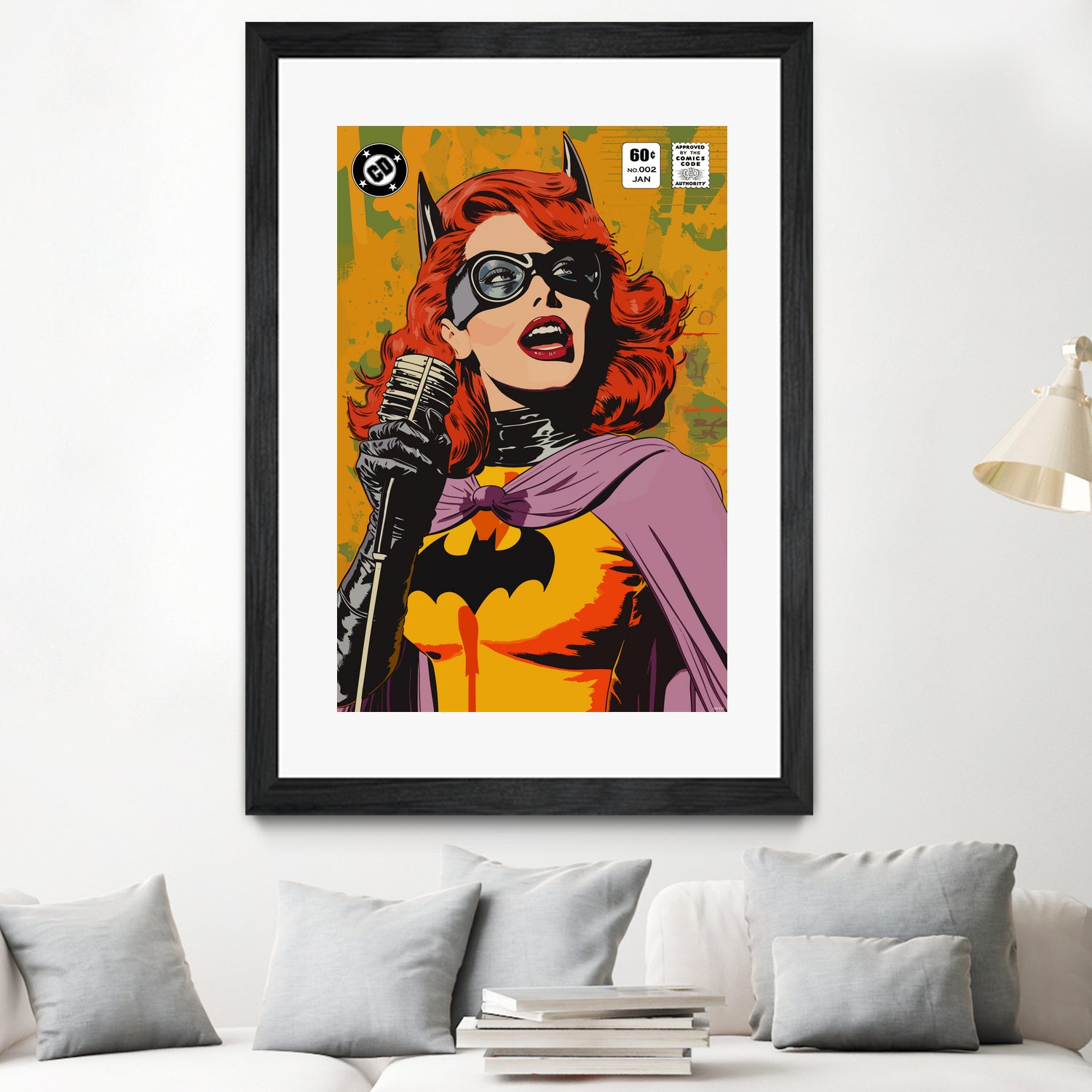 BatSong by Ramon Souza on GIANT ART - yellow vector illustration