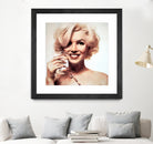 Marilyn Monroe by William Cuccio on GIANT ART - yellow digital painting