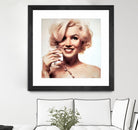 Marilyn Monroe by William Cuccio on GIANT ART - yellow digital painting