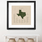 Texas Parks by Finlay McNevin on GIANT ART - green typography