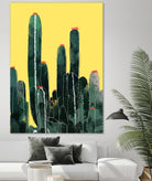 Cactus by Ümmühan Türk on GIANT ART - green digital painting